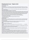 Employment Law - Age Discrimination + Religious Discrimination in Employment+ Race, Color and Nation of Origin Discrimination Topics 4,5,6 