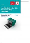 Confidentiality in the NHS- Your Information, Your Rights FINAL.