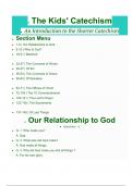 The Kids- Catechism An Introduction to the Shorter Catechism