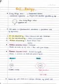 CELL BIOLOGY CLASS 11TH HANDWRITTEN NOTES FOR NEET