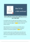 GA4 Certification Study Guide (skillshop) 63 Qs & Ans/ 2024-2025