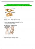 CERVICAL SPINE AND TEMPOROMANDIBULAR JOINT (TMJ) QUESTIONS AND ANSWERS WITH ALL IMAGES CORRECTLY MERGED!!