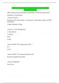 VTPP 435 LAB EXAM 2 QUESTIONS AND ANSWERS ELABORATIONS!!