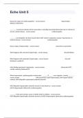 Echo Unit 5 Comprehensive Exam Questions With Complete Answers Graded A+.