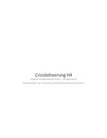 Crisisbeheersing H4