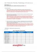 Straigherline Lab Eukaryotic, Microbes, Parasitology and Viruses with Answers 