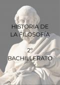 Historia de la Filosofía - 2º Bachillerato