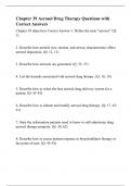 Chapter 39 Aerosol Drug Therapy Questions with Correct Answers