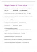 Milady Chapter 20 Exam review Questions And Answers Graded A+