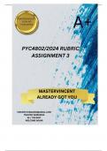 PYC4802 ASSIGNMENT 3 DUE 5 AUGUST 2024.