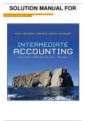 SOLUTION MANUAL FOR   Intermediate Accounting, Volume 2 Canadian 13th Edition, Kindle Edition by Donald E. Kieso (Author) latest update.