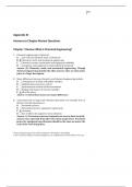 Appendix III  Answers to Chapter Review Questions