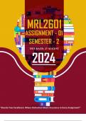 MRL2601 ASSIGNMENT 1 SEMESTER 2 - 2024 (867833)