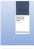 NR 222 Final Exam Study Guide questions and answers certified 2024