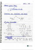 Advanced Group Theory "comprehensive notes"