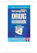 Nursing 2021 Drug Handbook 41st Edition Wolters Kluwer 