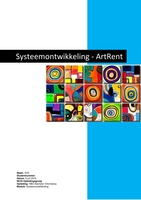 Moduleopdracht Systeemontwikkeling - ArtRent