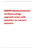 NREMT:Medical/obstetr ics/Gynecology  upgrand exam with  question an correct  answers  A 29-year-old male complains of severe left-sided flank pain. He tells you that the pain so severe that he  cannot sit still to drive his car. His vital signs are P 94,