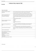  Collateral Duty Inspector PQS      Terms in this set (69)  DISCUSS THE CONCEPT OF QUALITY ASSURANCE	Process of systematic inspection and monitoring to verify standards of quality are being met in Navy and Marine Corps aircraft, engines, components, and e