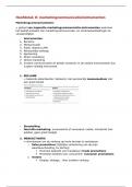 samenvatting marketingcommunicatie hoofdstuk 8: marketingcommunicatieinstrumenten