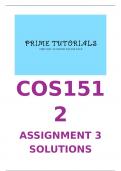 COS1512 ASSIGNMENT 3 2024 SOLUTIONS