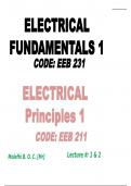 Simplified Electrical Fundamentals Concepts