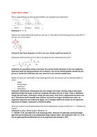 Analytische Chemie 1 antwoorden college vragen + uitwerkingen