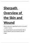 Sherpath Overview of the Skin and Wound