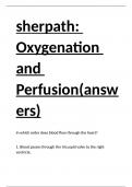 sherpath Oxygenation and Perfusion(answers).