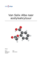 Profielwerkstuk Scheikunde VWO Aspirine (cijfer: 7,5)