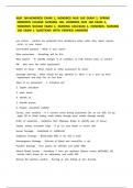 NUR 160-Hondros Exam 1, HONDROS NUR 160 EXAM 1, Spring hondros college Nursing 160, HONDROS NUR 160 EXAM 1, Hondros Nur160 exam 1, Nursing 160-Exam 1, Hondros- Nursing 160 exam 1