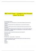    REE 4433 Exam 1 Questions And Answers Latest Top Score.