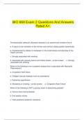    BIO 669 Exam 2 Questions And Answers Rated A+.