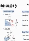 Hydraulics Formula Compilation (Relative Equilibrium of Fluids, Fundamentals of Fluid Flow, and Fluid Flow Measurements)