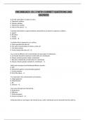 VHS BIOLOGY- CH. 3 WITH CORRECT QUESTIONS AND ANSWERS