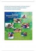 TEST BANK FOR HUMAN DEVELOPMENT: A LIFE-SPAN VIEW 8TH EDITION