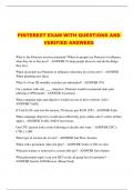 PINTEREST  BUNDLED EXAMS