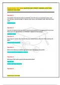 RELIAS ED RN A TEST EXAM QUESTION AND CORRECT ANSWER LATEST 2024 COMPLETE SOLUTION