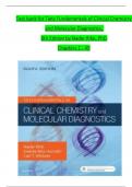 TEST BANK For Tietz Fundamentals of Clinical Chemistry and Molecular Diagnostics, 8th Edition by Nader Rifai, Verified Chapters 1 - 49, Complete Newest Version