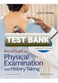 Test Bank for Bates Guide To Physical Examination and History Taking 13th Edition by Lynn S. Bickley, Peter G. Szilagyi, Richard M. Hoffman & Rainier P. Soriano - Complete Elaborated and Latest Test Bank. ALL Chapters(1-27) included and updated for 2024