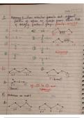 handwritten notes of ISOMERISM 