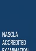 NASCLA National Association of State Contractors ACCREDITED  EXAMINATION  PROGRAM NASCLA Introductions  Brief History of NASCLA and Its  Membership  NASCLA Accredited  Examination Program Overview  Questions and Discussion