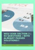 WGU D366 SECTION 2 | 93 QUESTIONS | WITH ALREADY PASSED SOLUTIONS!!