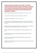 FLORIDA PUBLIC ADJUSTING 3-20, FLORIDA 3-20 PUBLIC  ADJUSTER EXAM OUTLINES, FLORIDA 3-20 PUBLIC ADJUSTERS  STATE EXAM (ALL THREE IN ONE) 2023-2024 ACTUAL EXAM  150 QUESTIONS AND CORRECT DETAILED ANSWERS WITH  RATIONALES |AGRADE