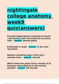 nightingale college anatomy week9 quiz(answers).