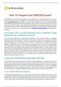 How To Prepare Esri EADE105 Exam?