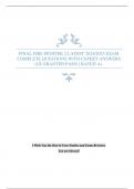 FINAL FIRE FIGHTER 2 LATEST 2024/2025 EXAM COMPLETE QUESTIONS WITH EXPERT ANSWERS (GUARANTED PASS) | RATED A+