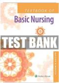 Textbook of Basic Nursing 12th Edition Rosdahl Test Bank