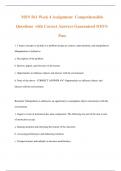 MSN 561 Week 4 Assignment Comprehensible  Questions with Correct Answers Guaranteed 1OO%  Pass