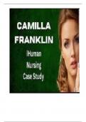 Camilla Franklin I-Human Case Study | 48-Year-Old with Fatigue and Irritability | Latest Case Review WEEK 10 | SCREENSHOTS ATTACHED Comprehensive Case Study 2024